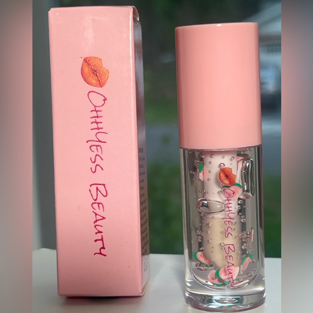 OhhYess Sakura Lip Hydrating Glow Oil, lip oil, lip gloss